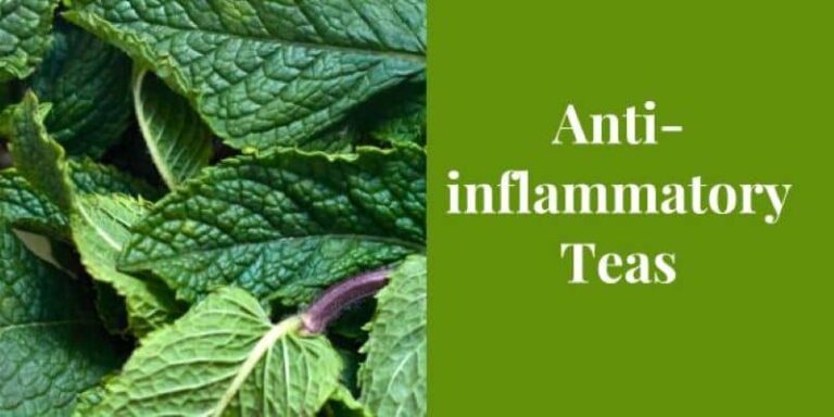 spearmint leaes makes one of the best anti-inflammatory herbal teas.